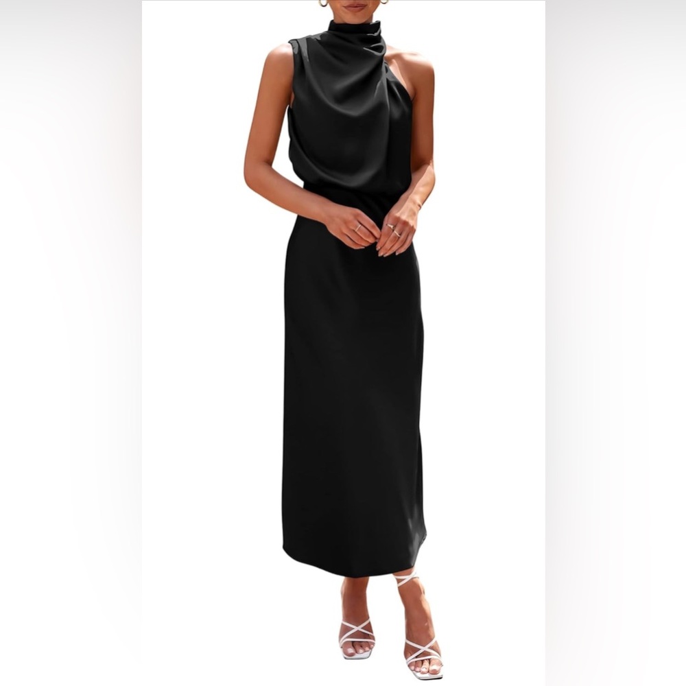 Chic Black Sleeveless Dress